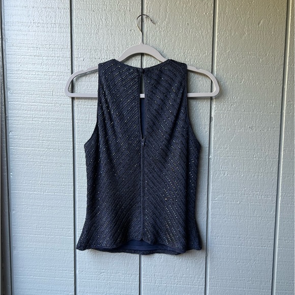 Carmen Marc Valvo Collection Beaded Top - Picture 3 of 11